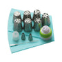 CraftLove™ - Flower-Shaped Frosting Nozzles (13-Pc Set) - Lazyviral Store