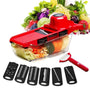 Vegetable Cutter with Steel ALL IN ONE Vegetable Slicer - Lazyviral Store