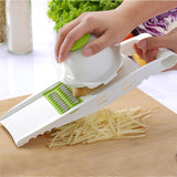 Vegetable Cutter with Steel ALL IN ONE Vegetable Slicer - Lazyviral Store