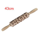 The Original Christmas Embossing Rolling Pin - Lazyviral Store