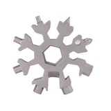 Amenitee 18-in-1 stainless steel snowflakes multi-tool - Lazyviral Store