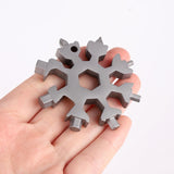 Amenitee 18-in-1 stainless steel snowflakes multi-tool - Lazyviral Store